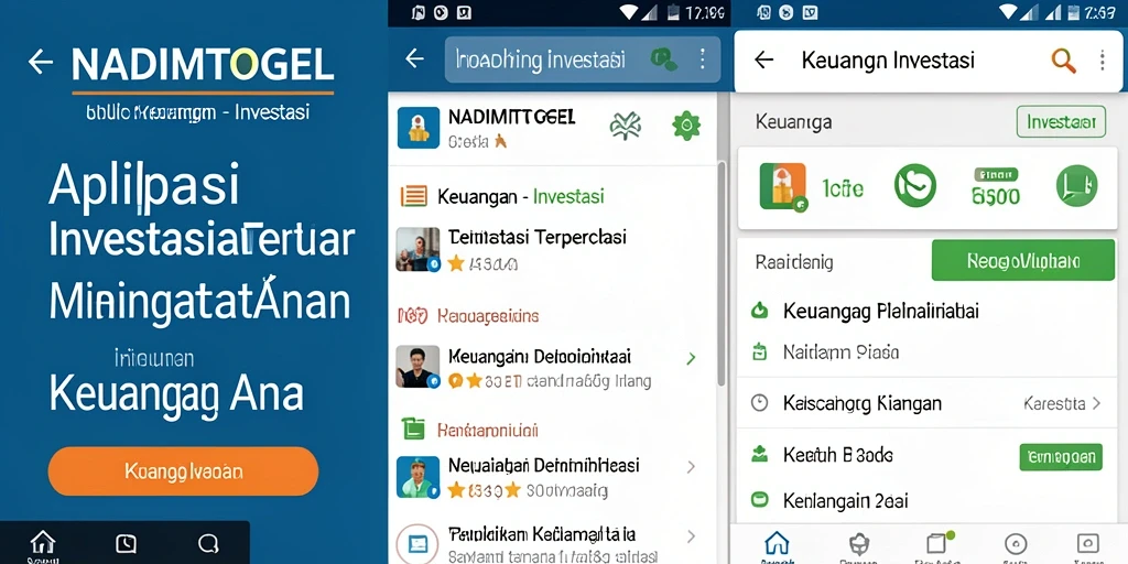 Antarmuka pengguna NADIMTOGEL yang modern dan informatif.