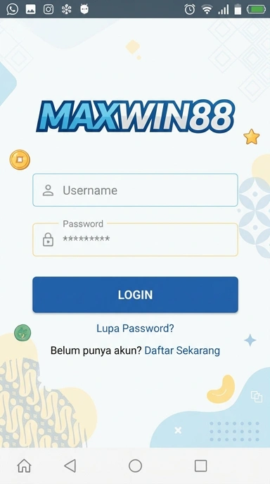 Masuk ke Akun maxwin88 dengan Mudah